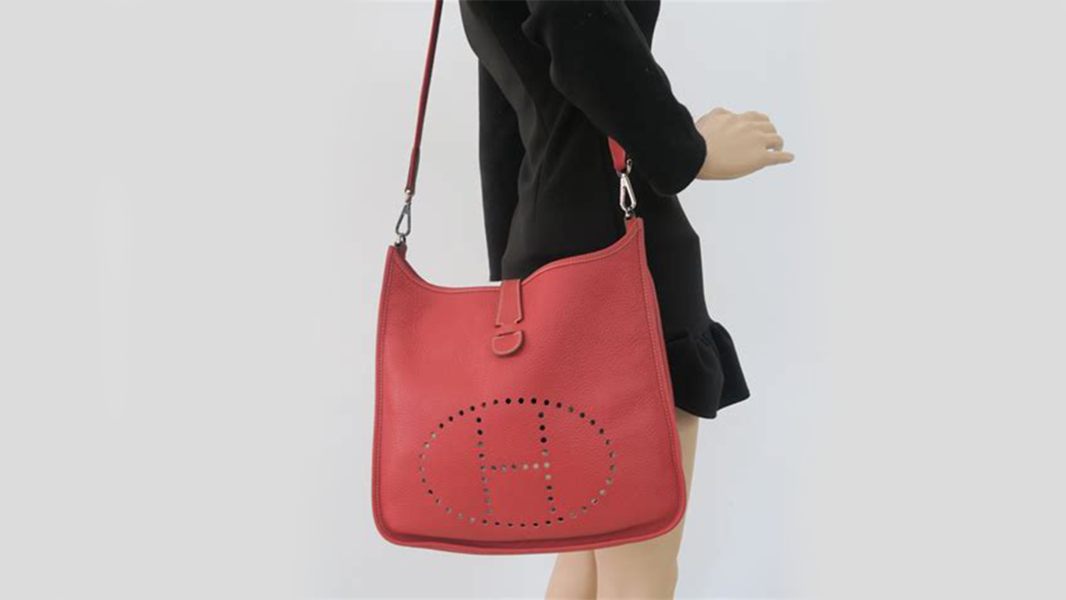 Fake hermes hot sale evelyne bag